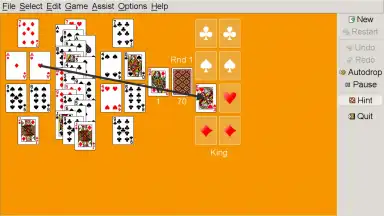 Captura de tela de Solitaire Club 9
