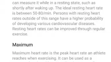 Captura de tela de Huawei Health 4