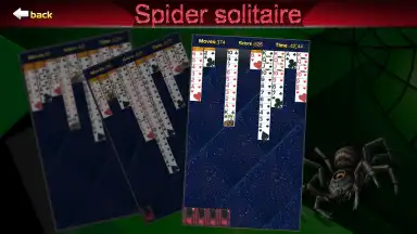 Captura de tela de Spider Solitaire FreeCell 1