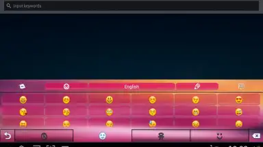 Captura de tela de Pink Keyboard 8