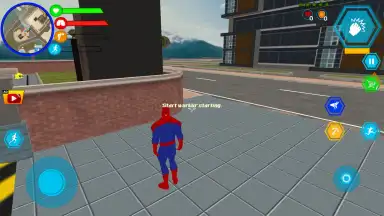 Captura de tela de Spider Rope Hero Man 4