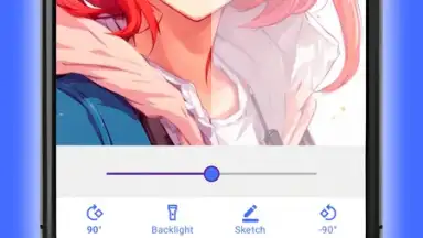 Captura de tela de AR Drawing Anime 5