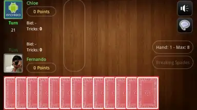 Captura de tela de Live Spades Pro 3