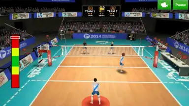 Captura de tela de Volleyball 3D 4