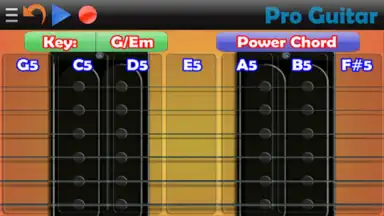 Captura de tela de Pro Guitar 1