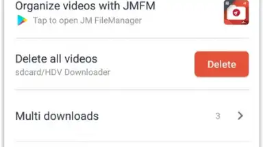 Captura de tela de HDV Downloader 4