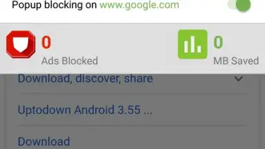 Captura de tela de Free Adblocker Browser 3