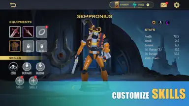 Captura de tela de Immortal Wars: Battler RPG 6