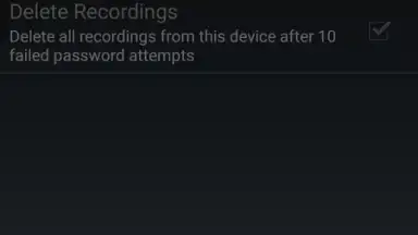 Captura de tela de MP3 Call Recorder 4