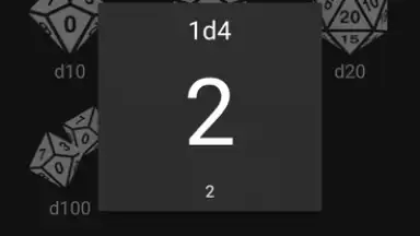 Captura de tela de RPG Simple Dice 11