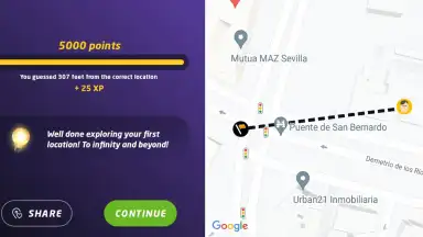 Captura de tela de GeoGuessr 2