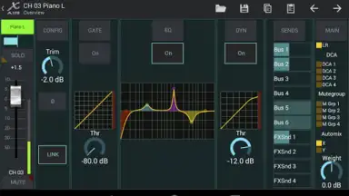 Captura de tela de X AIR 16
