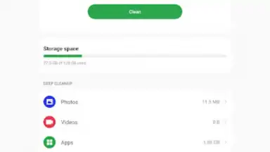 Captura de tela de ColorOS My Files 16