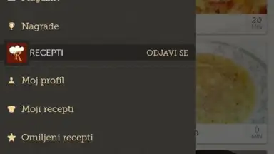 Captura de tela de Recepti 9