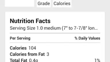 Captura de tela de Calorie Counter 4