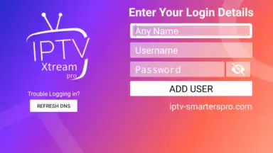 Captura de tela de IPTV Xtream PRO 1