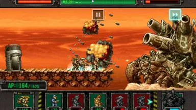 Captura de tela de Metal Slug Defense 5