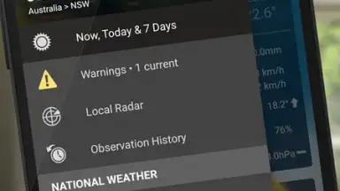 Captura de tela de Weatherzone 2