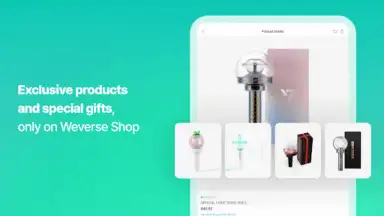 Captura de tela de Weverse Shop 19