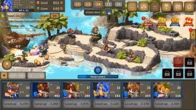 Captura de tela de Tap Defenders 3