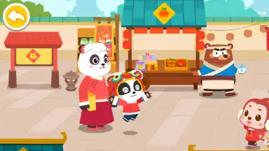 Captura de tela de Baby Panda's Chinese New Year 5