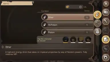 Captura de tela de FINAL FANTASY XV POCKET EDITION 12