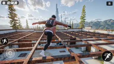 Captura de tela de Going Up Jump Parkour Rooftop 2