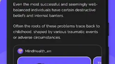 Captura de tela de MindHealth 5