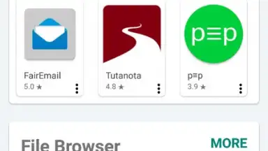 Captura de tela de G-Droid 6