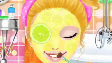 Captura de tela de Cheerleader Salon 4