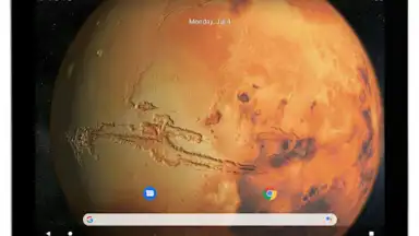 Captura de tela de Moon 3D Live Wallpaper 6