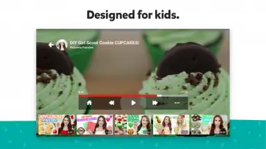 Captura de tela de YouTube Kids for Android TV 1