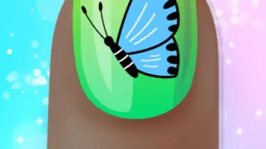 Captura de tela de Nail Salon Game Girls Nail art 5