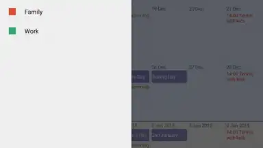 Captura de tela de Touch Calendar Free 11