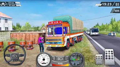 Captura de tela de Euro Cargo Truck Simulator 3D 6