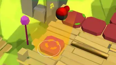 Captura de tela de Dancing Ball Saga 13