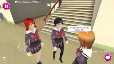 Captura de tela de Yandere School 3