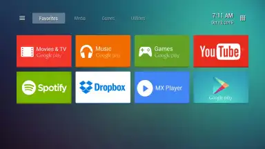 Captura de tela de TVLauncher 7