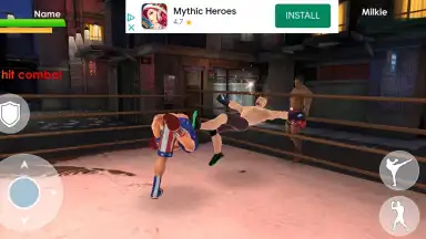 Captura de tela de Tag Team Boxing 8