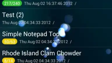Captura de tela de Simple Notepad 5
