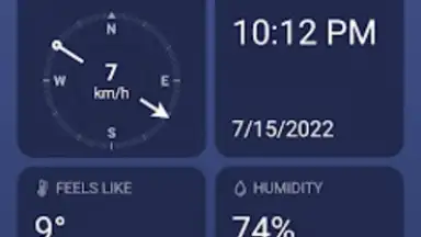 Captura de tela de Real Weather 3