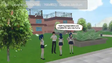 Captura de tela de YUMI High School Simulator 3D 4