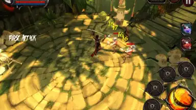 Captura de tela de Darkness Reborn 1