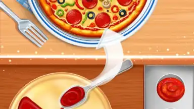 Captura de tela de Pizza Games: Cooking Games 1