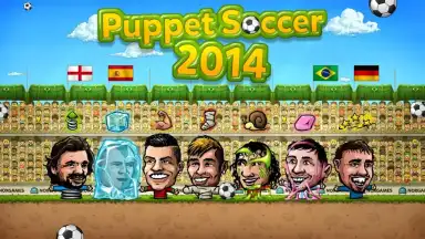 Captura de tela de Puppet Soccer 2014 4