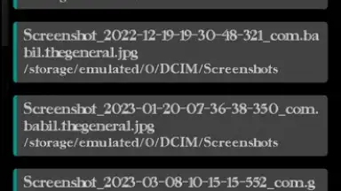 Captura de tela de EGx File Manager 2
