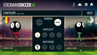 Captura de tela de Stickman Soccer 2016 2