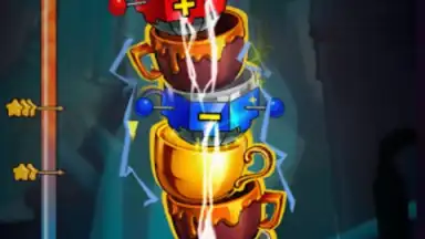 Captura de tela de Sky Cups: Match 3 1