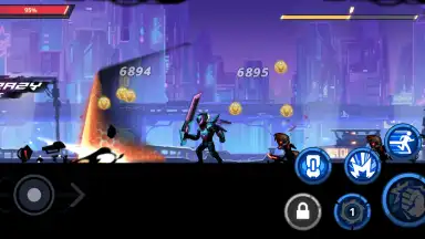 Captura de tela de Cyber Fighters 7