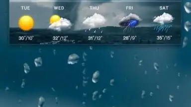 Captura de tela de Live Weather & Local Weather 2